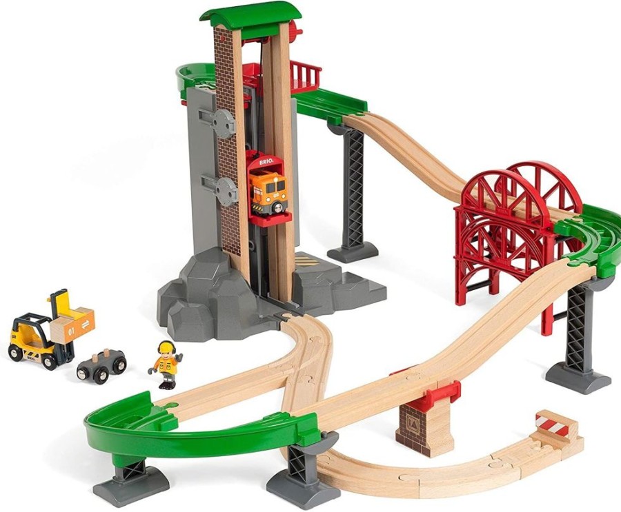 New Products BRIO | Brio - Lift And Load Warehouse Set