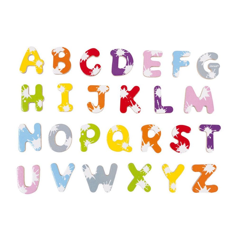 New Products Janod | Janod - 52 Splash Magnetic Letters