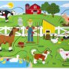 Puzzles Melissa & Doug | Melissa & Doug - Old Macdonald Farm Sound Puzzle - 8Pc