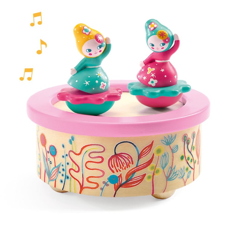 Baby, Toddler & Preschool Toys Djeco | Djeco - Flower Melody Musical Box