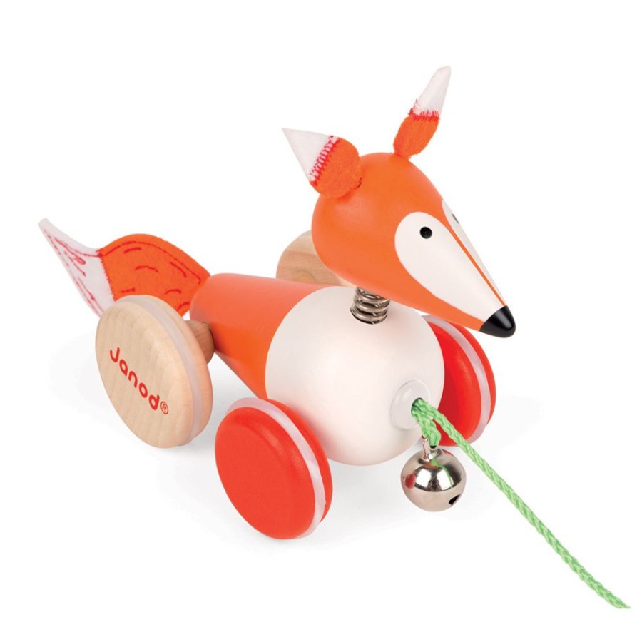 Baby, Toddler & Preschool Toys Janod | Janod - Pull Along Fox