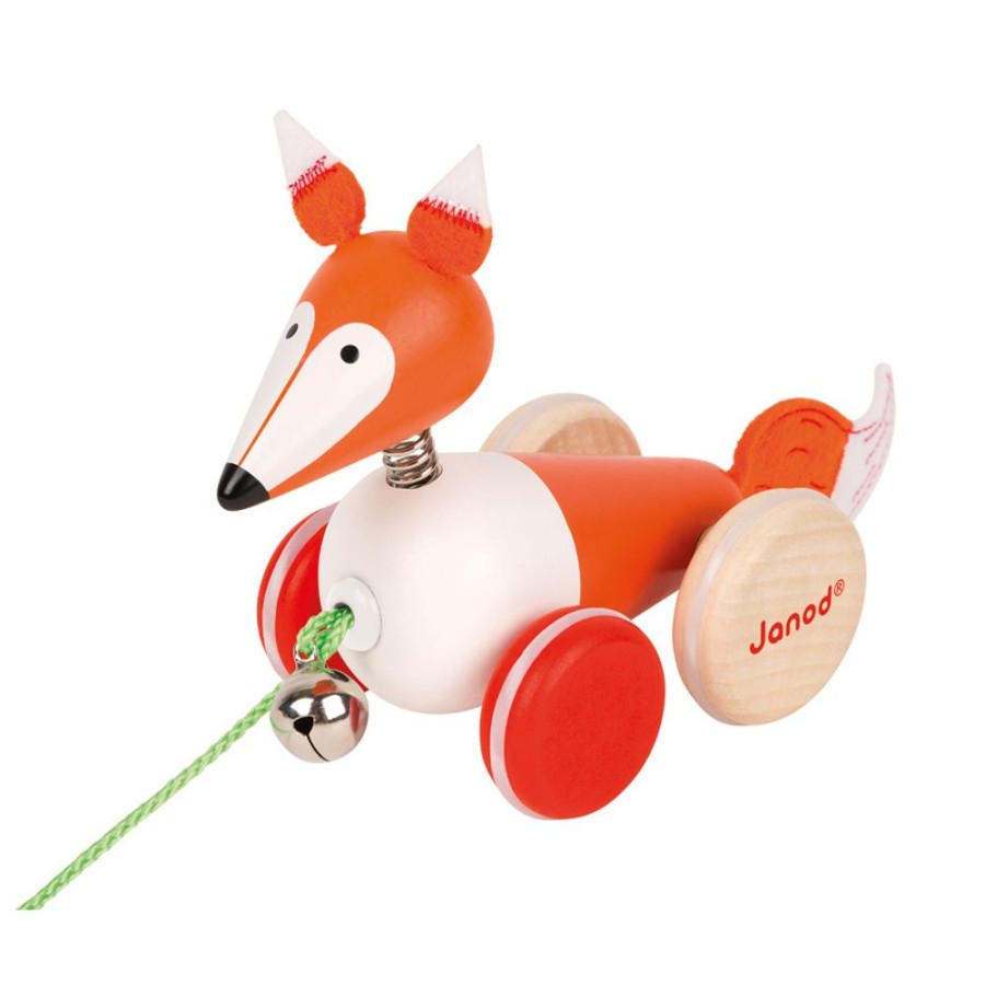 Baby, Toddler & Preschool Toys Janod | Janod - Pull Along Fox