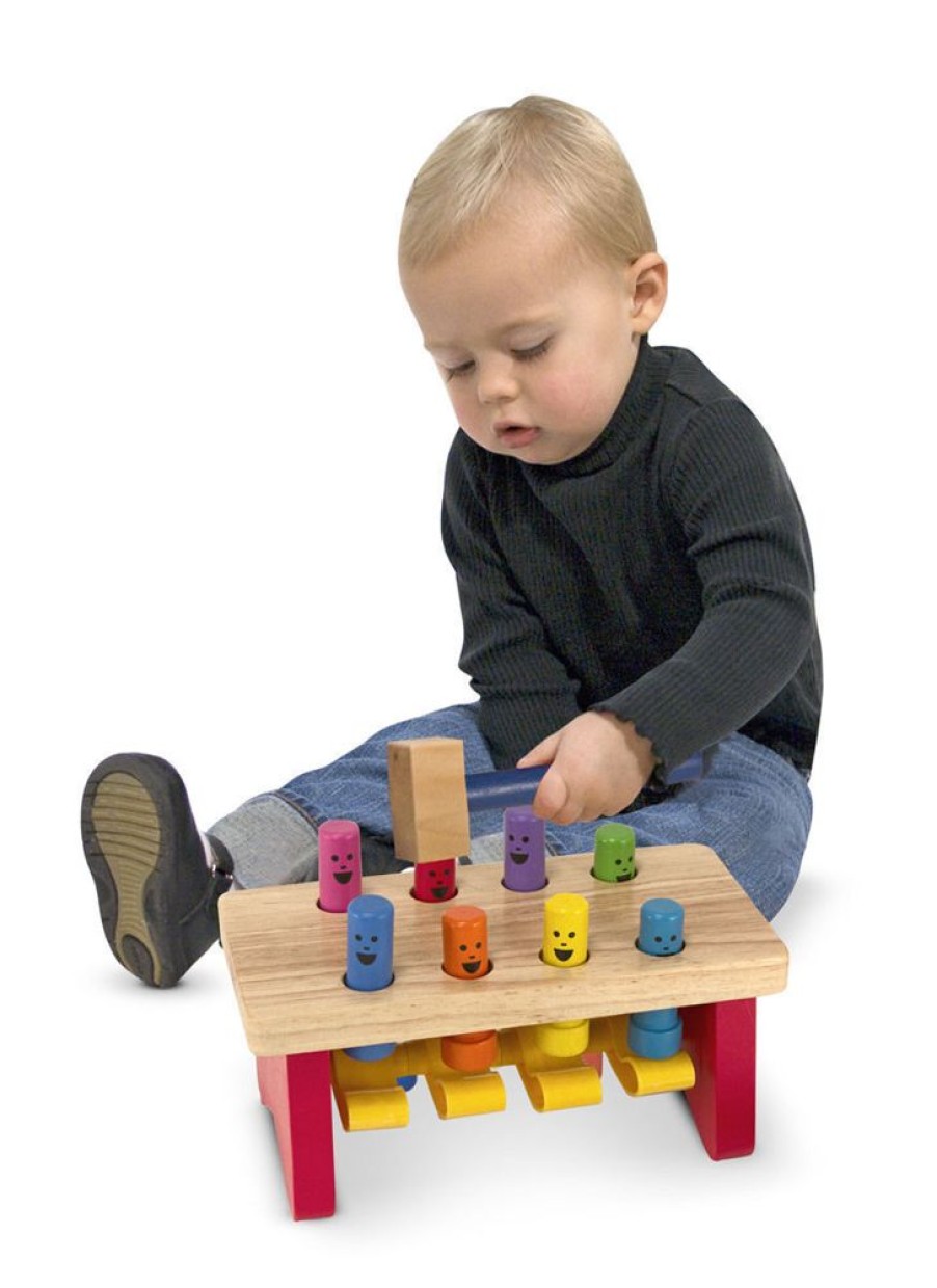 Baby, Toddler & Preschool Toys Melissa & Doug | Melissa & Doug - Deluxe Pounding Bench