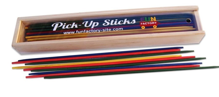 Games Fun Factory | Fun Factory - Wooden Pick-Up-Sticks