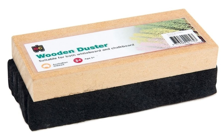 Art & Craft Educational Colours | Ec - Wooden Blackboard Duster