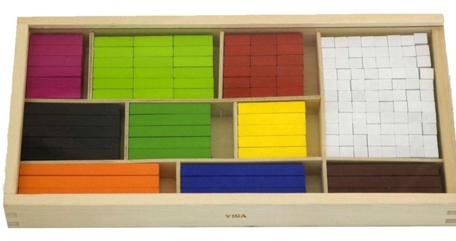 Baby, Toddler & Preschool Toys Viga Toys | Viga Toys - Maths Blocks Cuisenaire Rods 308Pc