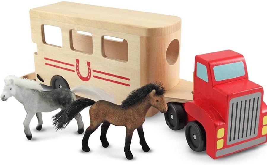 Imaginative Play Melissa & Doug | Melissa & Doug - Horse Carrier