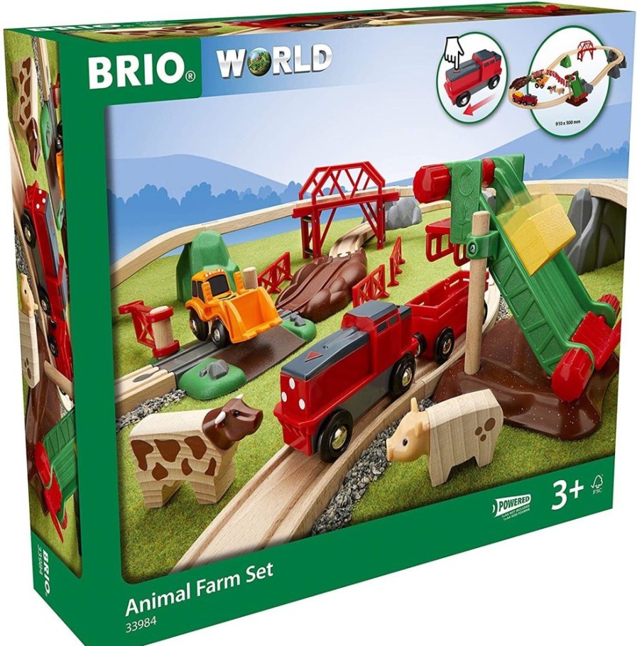 New Products BRIO | Brio - Animal Farm Set