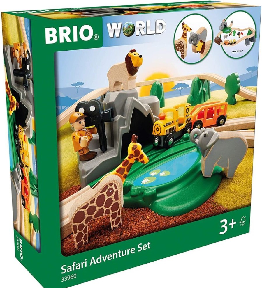 New Products BRIO | Brio - Safari Adventure Train Set