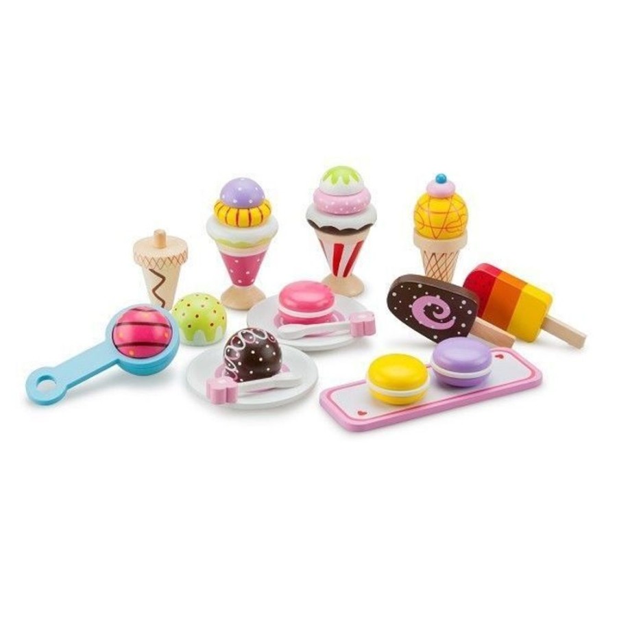 Imaginative Play New Classic Toys | New Classic Toys - Gourmet Ice Cream Set