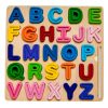 Puzzles Kiddie Connect | Kiddie Connect - Abc Uppercase Chunky And Tracing Puzzle