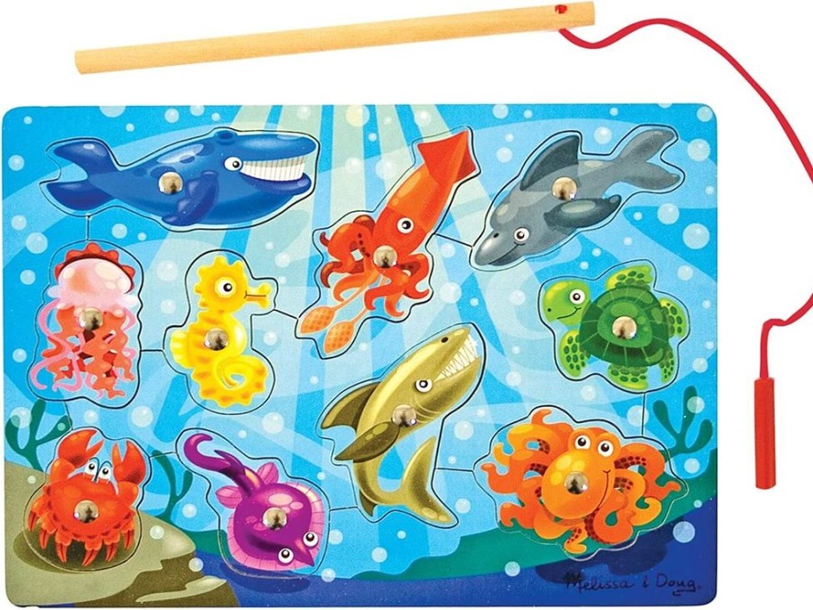 Games Melissa & Doug | Melissa & Doug - Magnetic Fishing Game