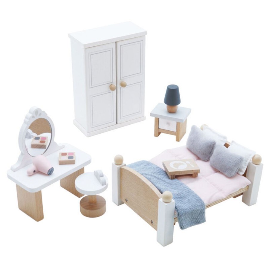 Dolls And Accessories Le Toy Van | Le Toy Van - Daisylane Master Bedroom