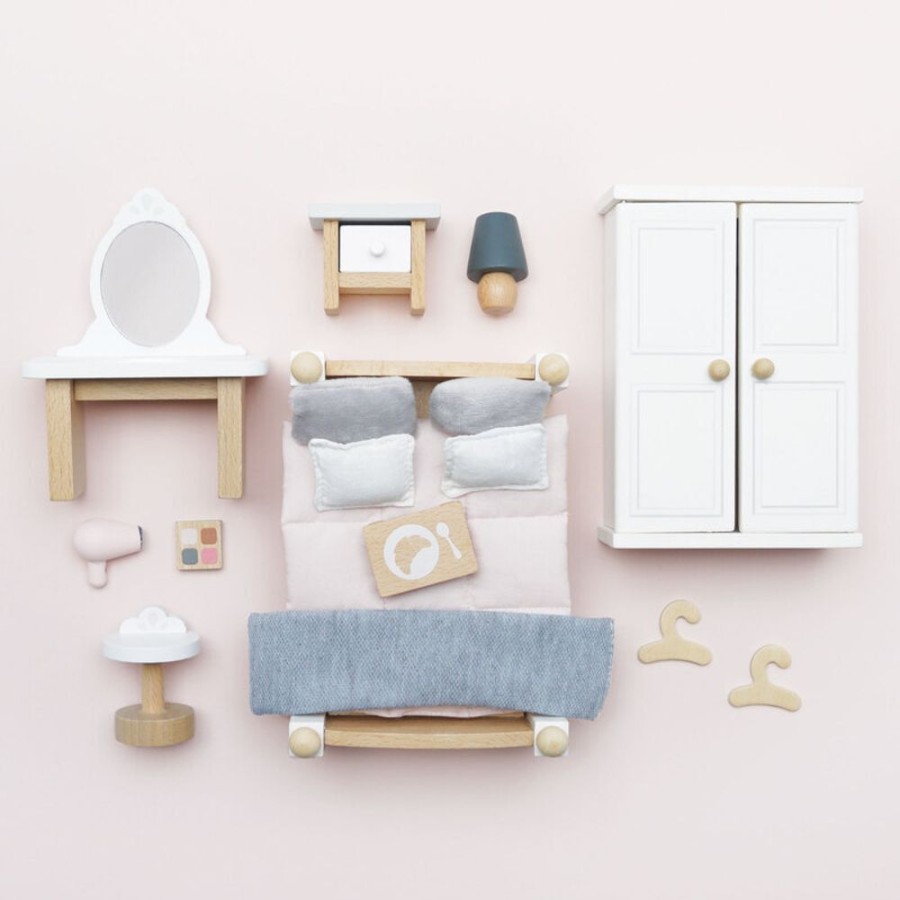 Dolls And Accessories Le Toy Van | Le Toy Van - Daisylane Master Bedroom