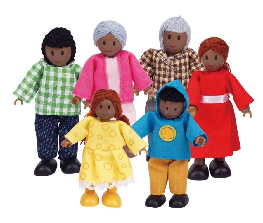 Dolls And Accessories Hape | Hape - African Doll Family