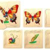 Puzzles Fun Factory | Fun Factory - Butterfly 5 Layers Puzzle