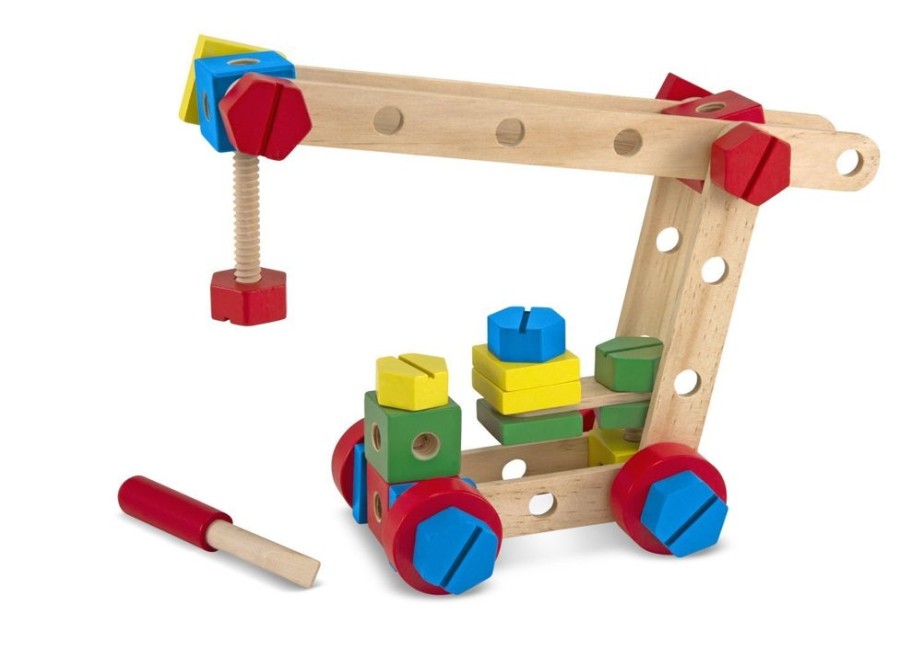 Construction Toys Melissa & Doug | Melissa & Doug - Construction Set In A Box