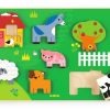 New Products Djeco | Djeco - Farm Story Wooden Puzzle