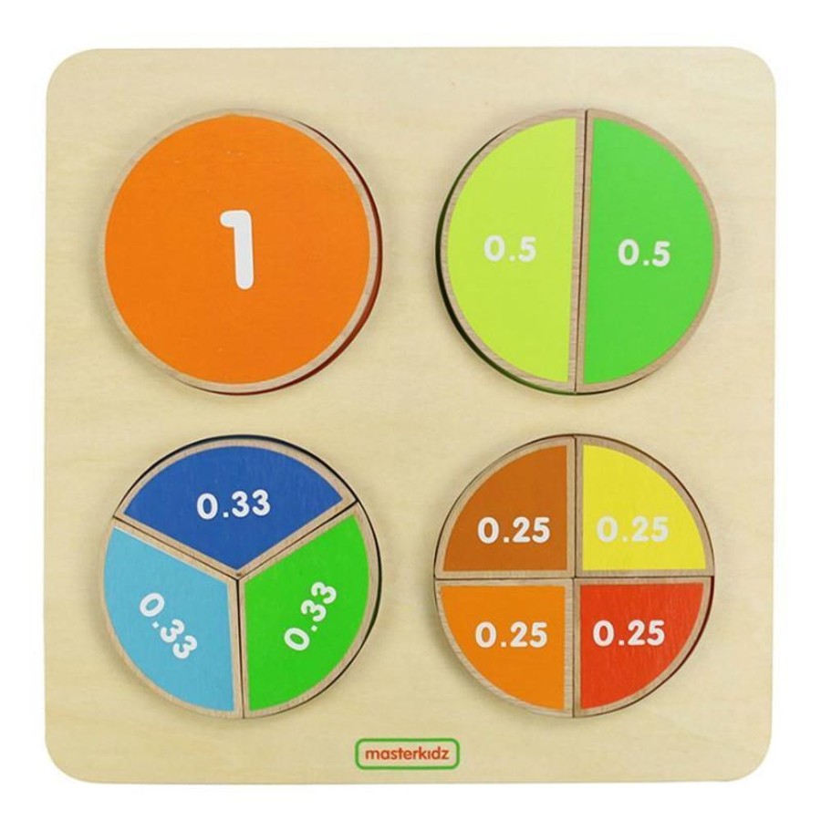 Puzzles Masterkidz | Masterkidz - Fraction Board