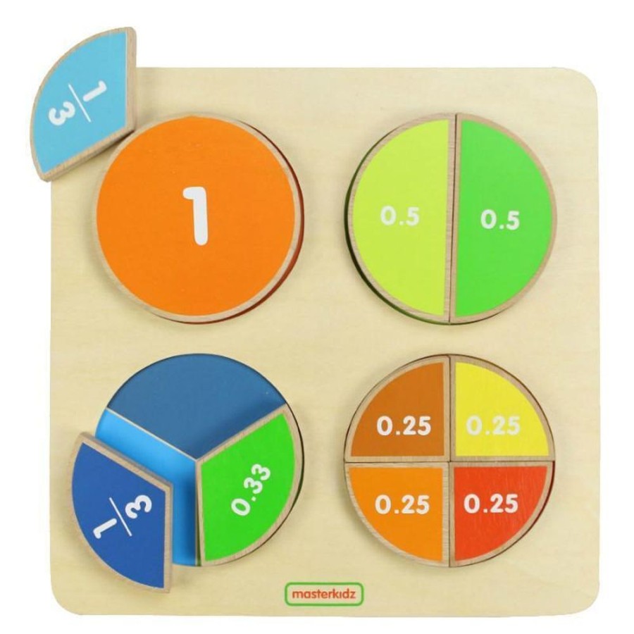 Puzzles Masterkidz | Masterkidz - Fraction Board