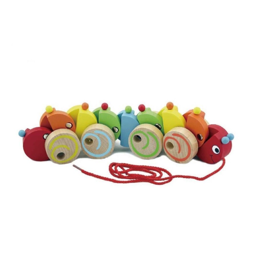 Baby, Toddler & Preschool Toys Viga Toys | Viga Toys - Pull Along Caterpillar