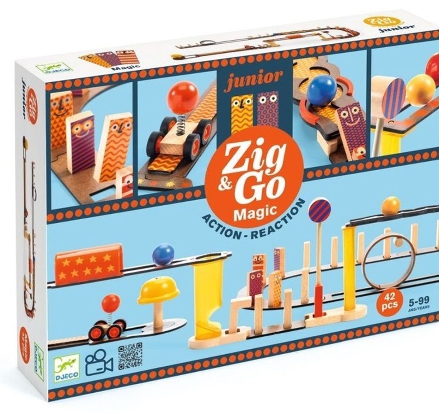 New Products Djeco | Djeco - Zig & Go Junior Magic Set 42Pc