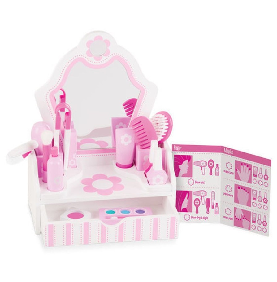 Imaginative Play Melissa & Doug | Melissa & Doug - Beauty Salon Play Set