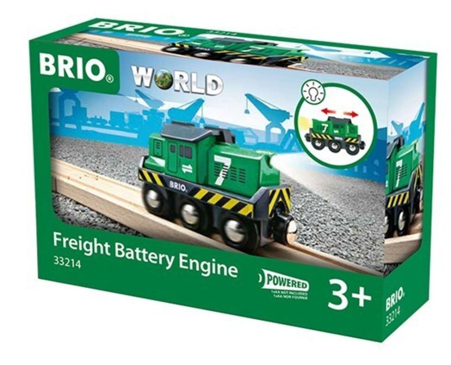 Cars, Trains & Vehicles BRIO | Brio - Freight Battery Engine