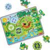 Puzzles Melissa & Doug | Melissa & Doug - Wooden Animal Chase Gear Puzzle 24Pc