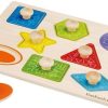 Puzzles Everearth | Everearth - Shape Knob Puzzle 8Pc