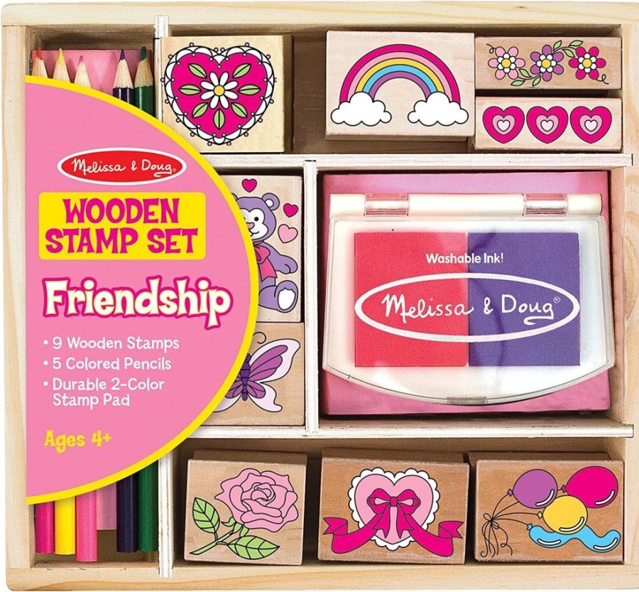 Art & Craft Melissa & Doug | Melissa & Doug - Friendship Stamp Set