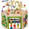 Baby, Toddler & Preschool Toys EverEarth | Everearth - 7-In-1 Garden Activity Cube