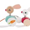 Baby, Toddler & Preschool Toys Janod | Janod - Pull-Along Rabbits