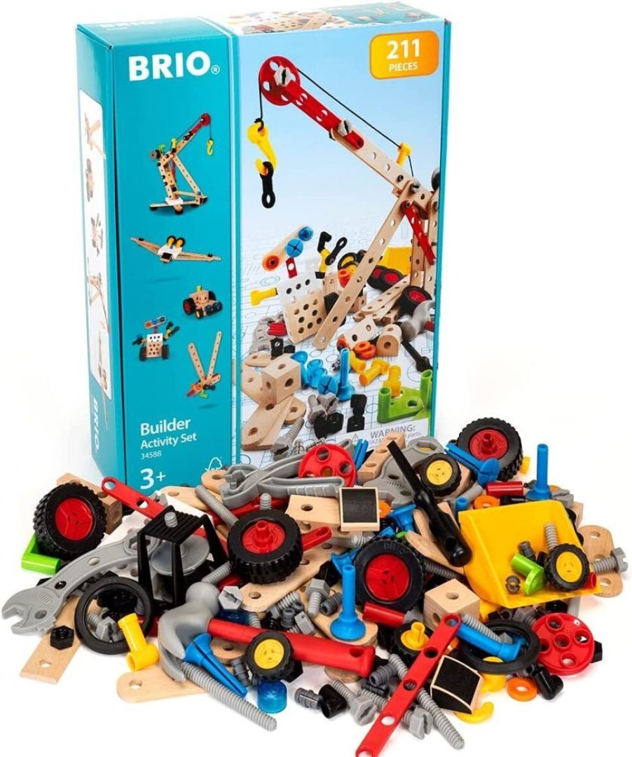 Construction Toys BRIO | Brio - Builder Activity Set (211 Pieces)