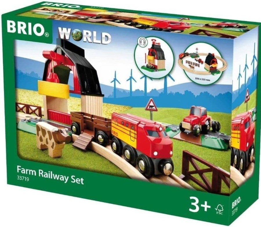 Cars, Trains & Vehicles BRIO | Brio - Farm Railway Set