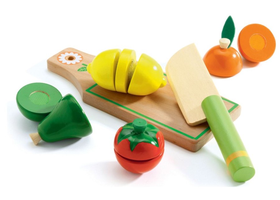 Imaginative Play Djeco | Djeco - Fruit & Vegetables To Cut