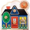 Puzzles Melissa & Doug | Melissa & Doug - First Shapes Jumbo Knob Puzzle 5Pc