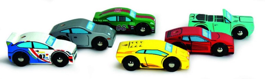 Cars, Trains & Vehicles Le Toy Van | Le Toy Van - Monte Carlo Sports Car Set