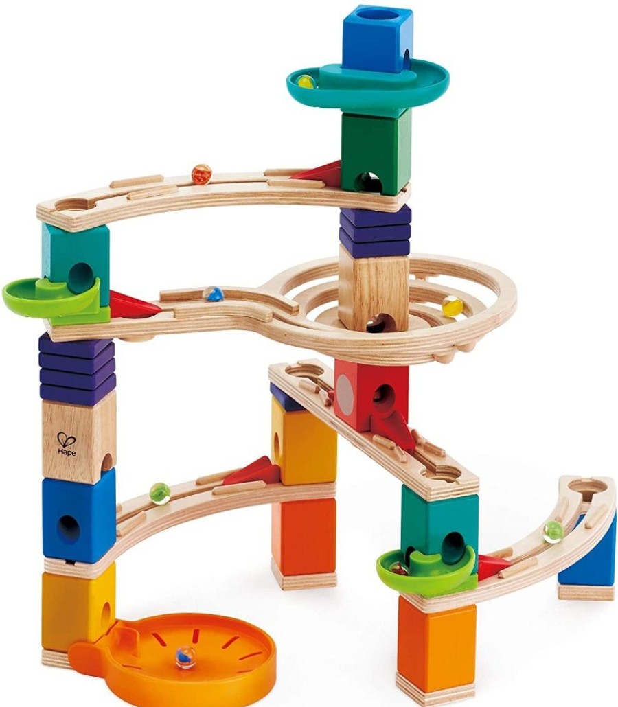 New Products Hape | Hape - Quadrilla Cliffhanger Marble Run