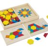 Baby, Toddler & Preschool Toys Melissa & Doug | Melissa & Doug - Pattern Blocks And Boards