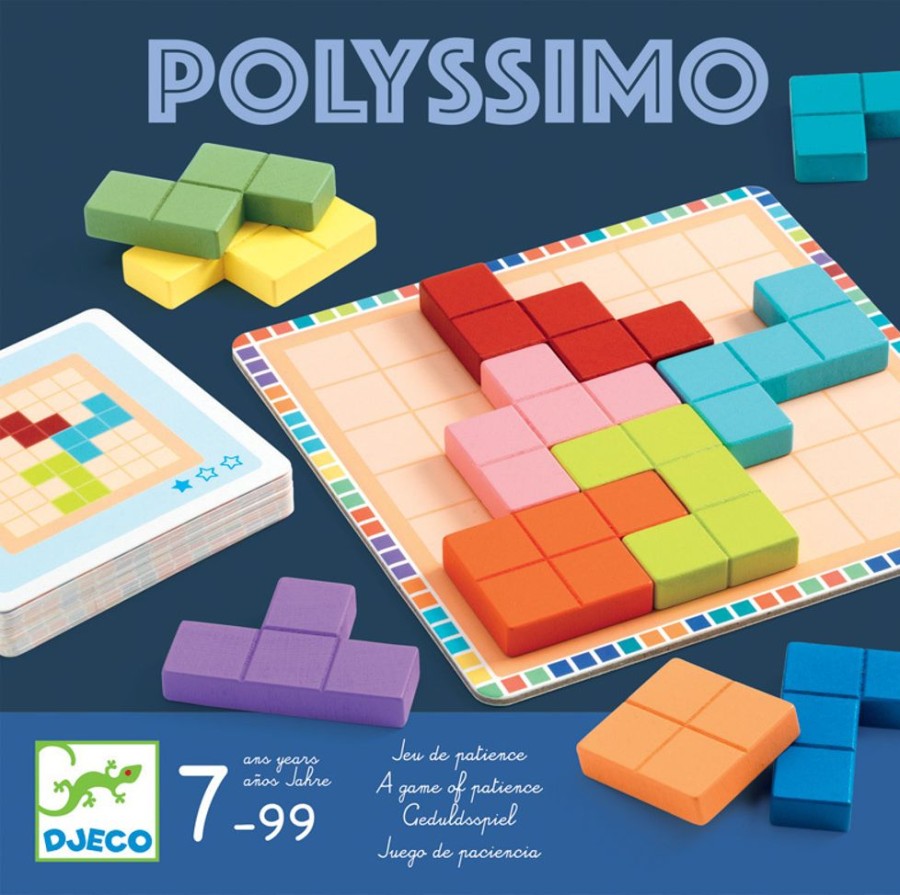 Games Djeco | Djeco - Polyssimo Brain Teaser Game