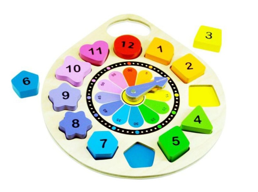 Puzzles Kiddie Connect | Kiddie Connect - Clock Puzzle