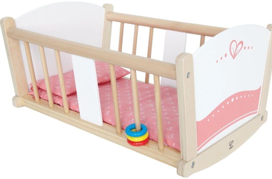 Imaginative Play Hape | Hape - Rock-A-Bye Baby Cradle