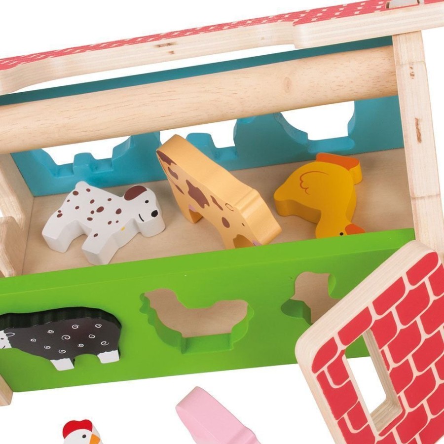 New Products Bigjigs Toys | Bigjigs - Farmhouse Sorter