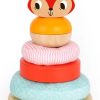 New Products Tooky Toy | Tooky Toy - Fox Stacking Tower