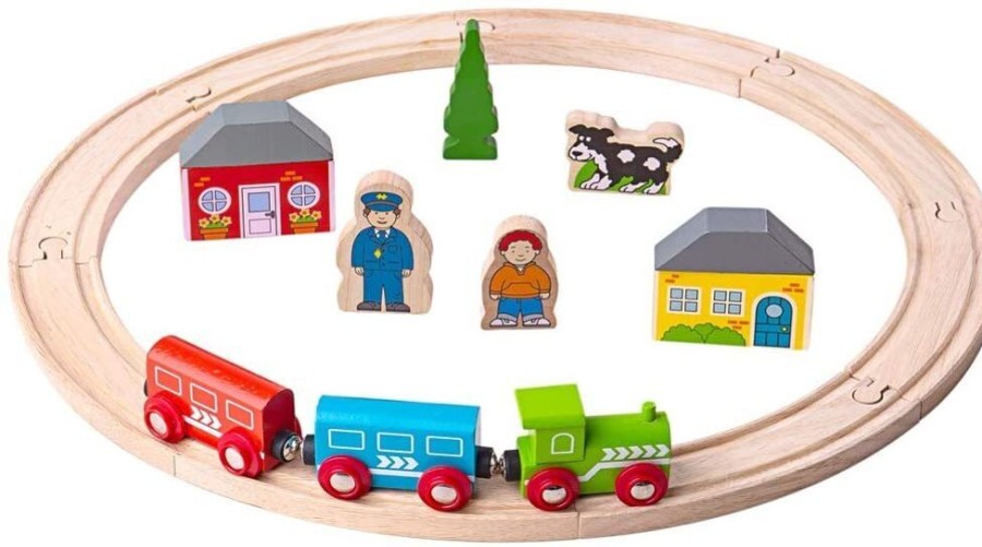 New Products Bigjigs Toys | Bigjigs - My First Train Set