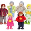 Dolls And Accessories Hape | Hape - Happy Doll Family Caucasian