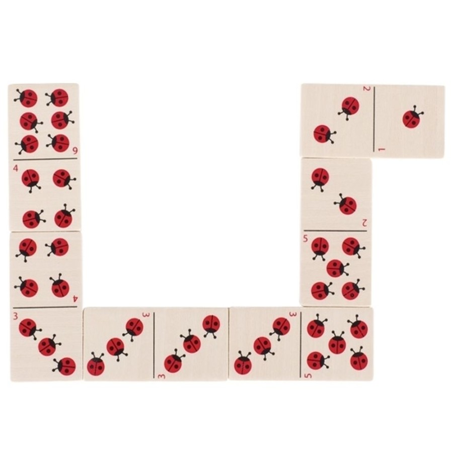 New Products GOKI | Goki - Ladybirds Domino Game