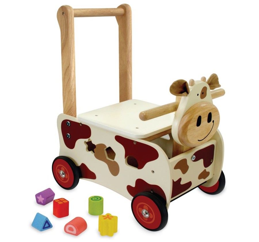 Ride-On Toys I'm Toy | I'M Toy - Walk And Ride Cow Sorter