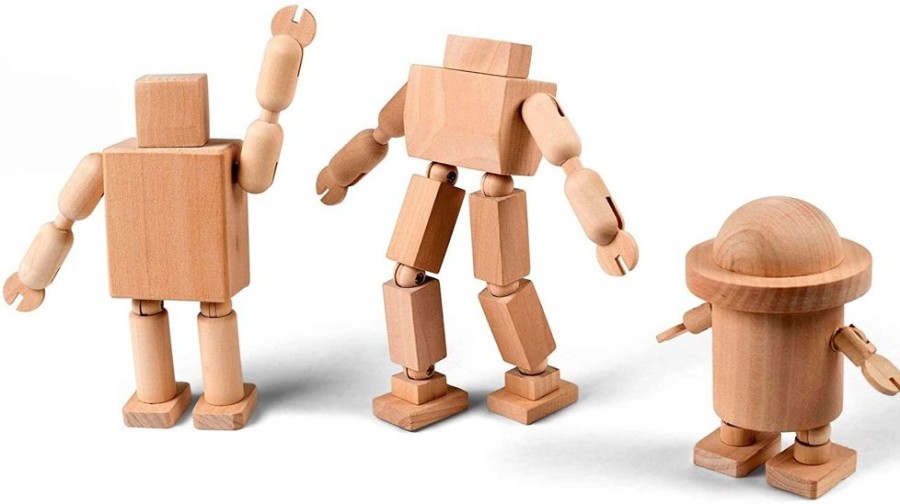 New Products Kid Made Modern | Kid Made Modern - Wooden Robot Kit